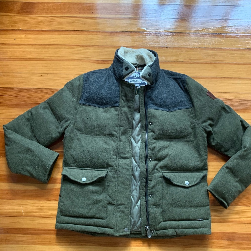 Military Green Fall/Winter Casual Jacket